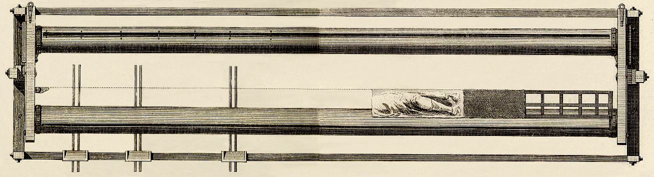 Metier De Basse Lisse Vue Du Cote Ou Louvrier Travaille Encyclopedie Tome 9 Planche Ii