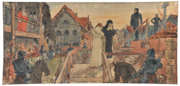 Le supplice de Jeanne d'Arc