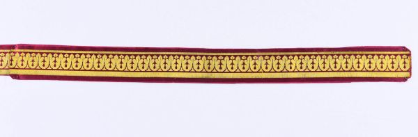 Bordures pour sièges destinés aux petits appartements de l'Empereur et de l'Impératrice à Versailles