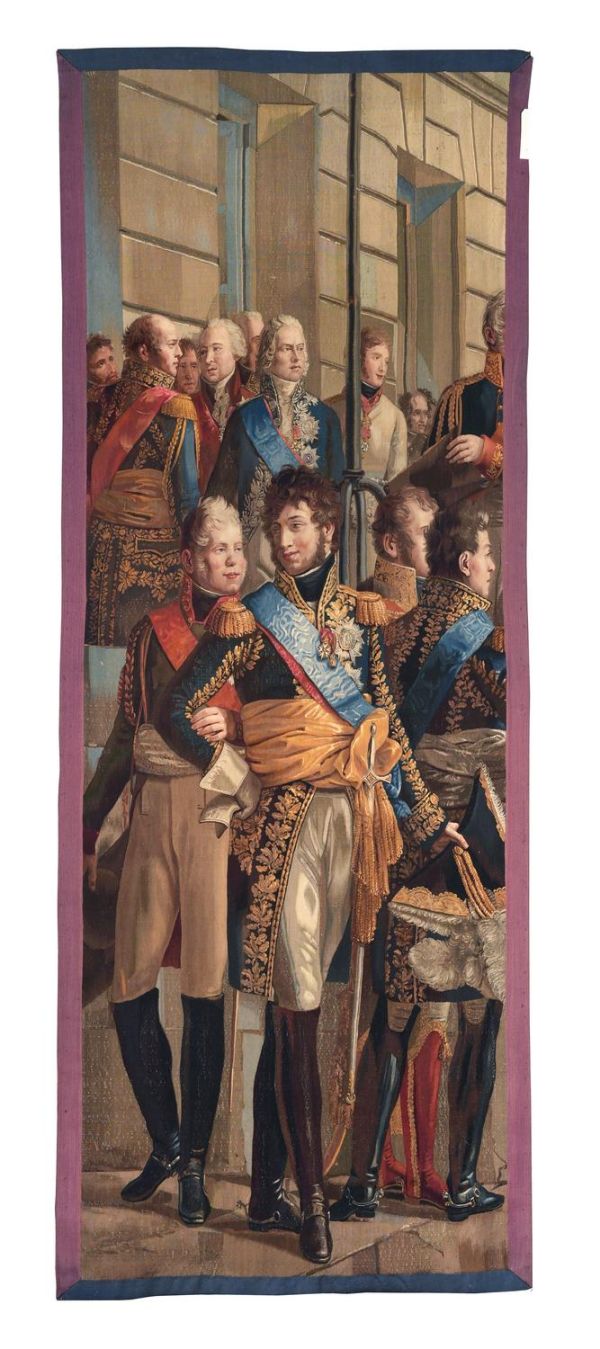 Adieux des Empereurs Napoléon Ier et Alexandre après la paix de Tilsit (9 juillet 1807)