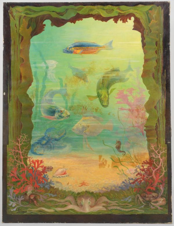 Paysage sous-marin - Les Poissons