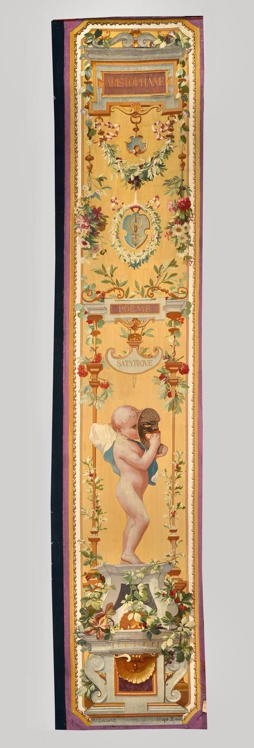 Tenture du Palais de l'Elysée
LE POEME SATYRIQUE