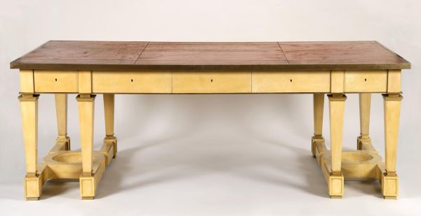 Bureau plat du cabinet de Jacques Jaujard