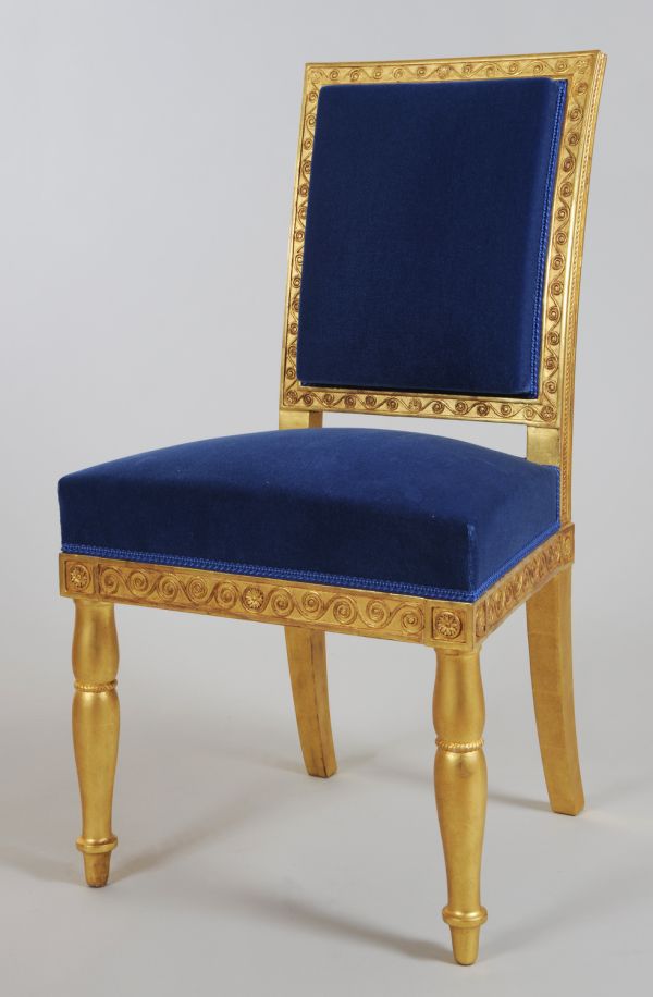 Chaise du salon de famille de Joachim Murat au palais de l'Élysée