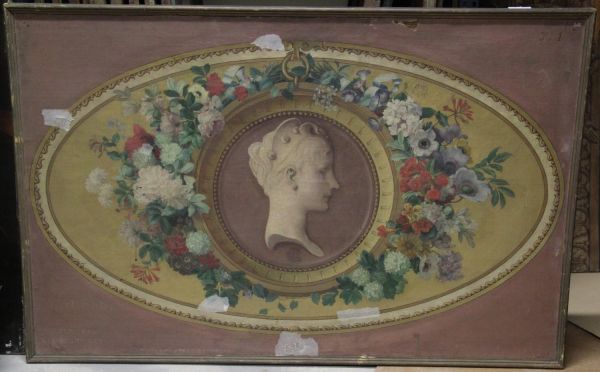 Dessus de panneau "Clio". 