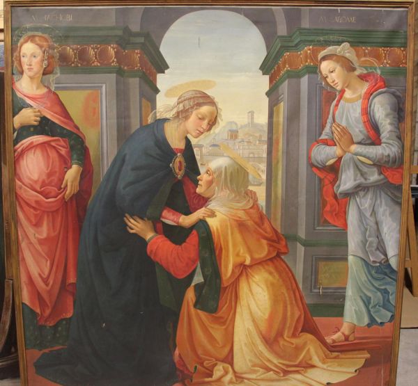 "La visitation". 