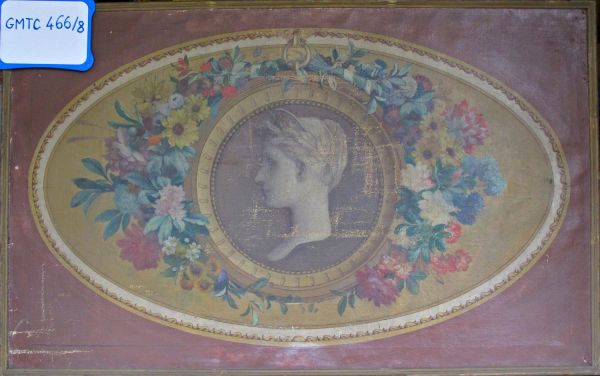Dessus de porte "Terpsichore". 