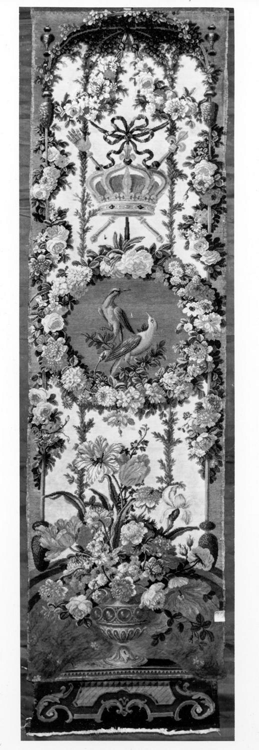 Feuille de paravent en Savonnerie
