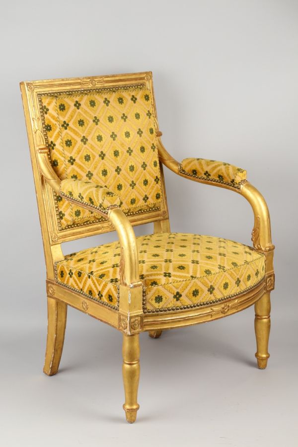 Fauteuil du troisième salon de Duroc au palais des Tuileries