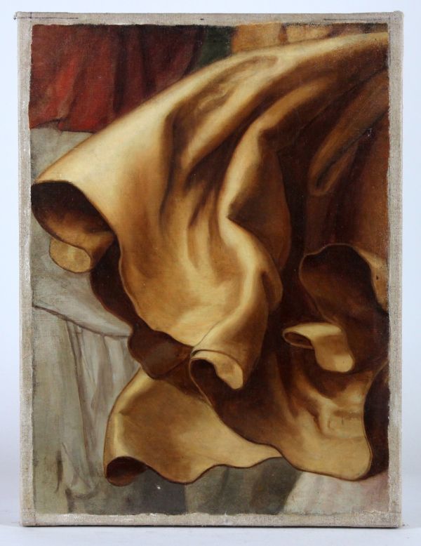 Draperie jaune