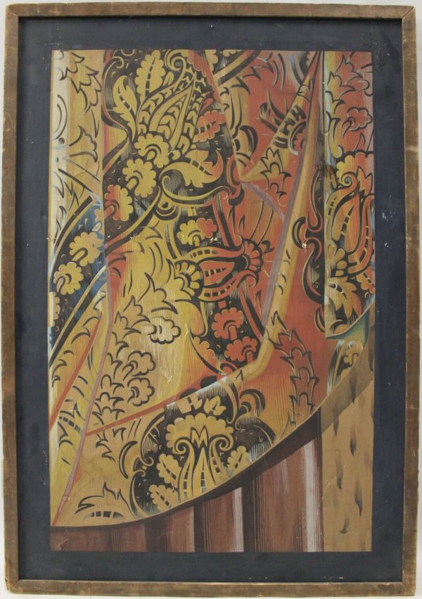 Étude d'élève
Draperie