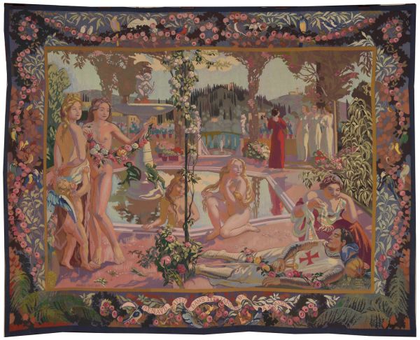 Renaud captif dans les jardins d'Armide