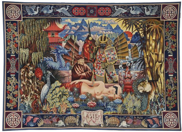 Tenture : Quatre parties du monde
L' Asie