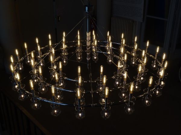 Lustre pour le restaurant du Louvre Abu Dhabi
