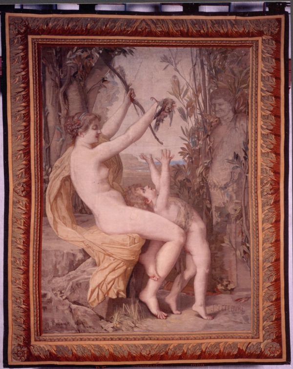 Nymphe et Bacchus