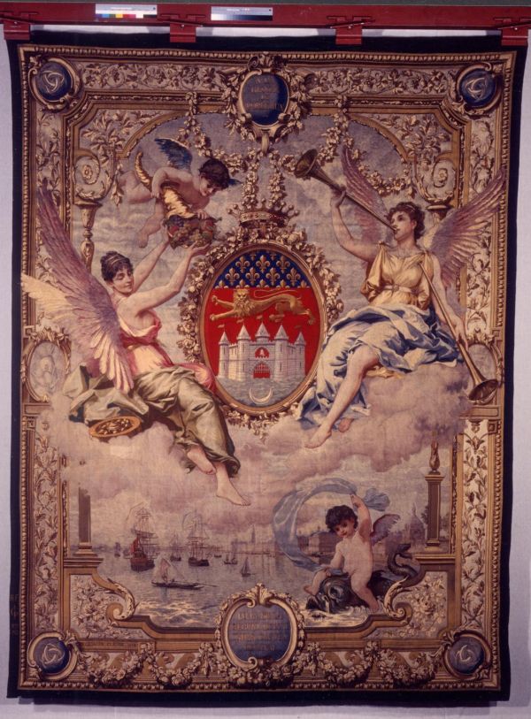 Hôtel de Ville de Bordeaux
Tapisserie aux armes de la ville