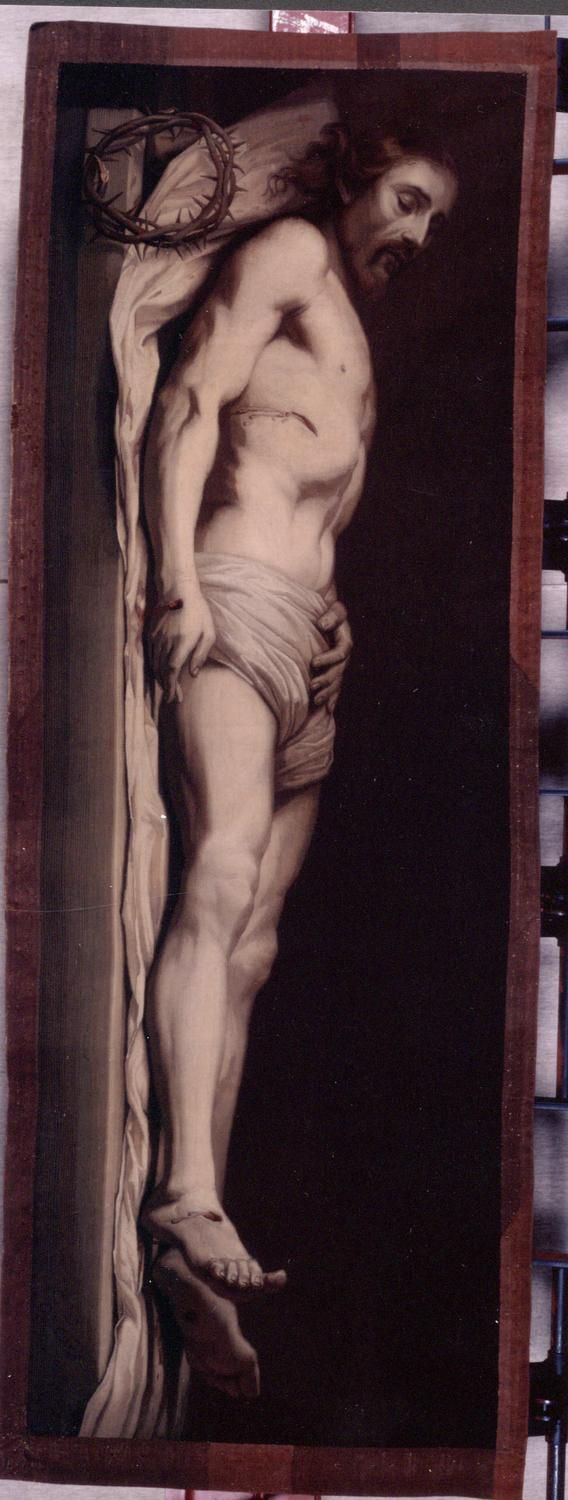 Le Christ mort couché sur son linceul