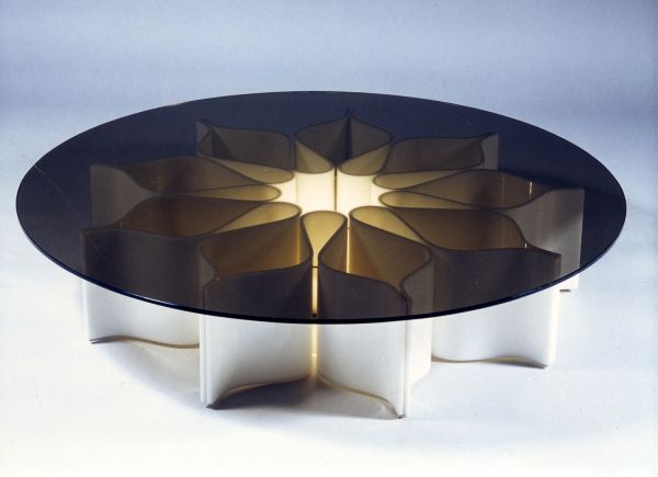Elysée - Fumoir
Table basse lumineuse