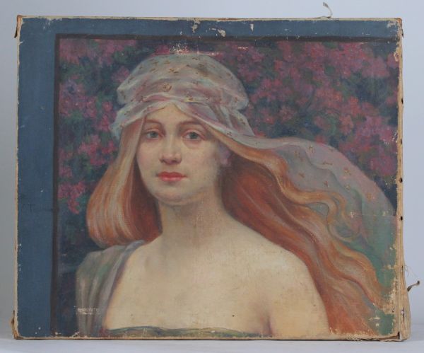 Tête de jeune femme